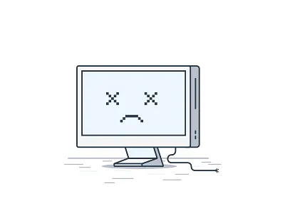 An out-of-service computer